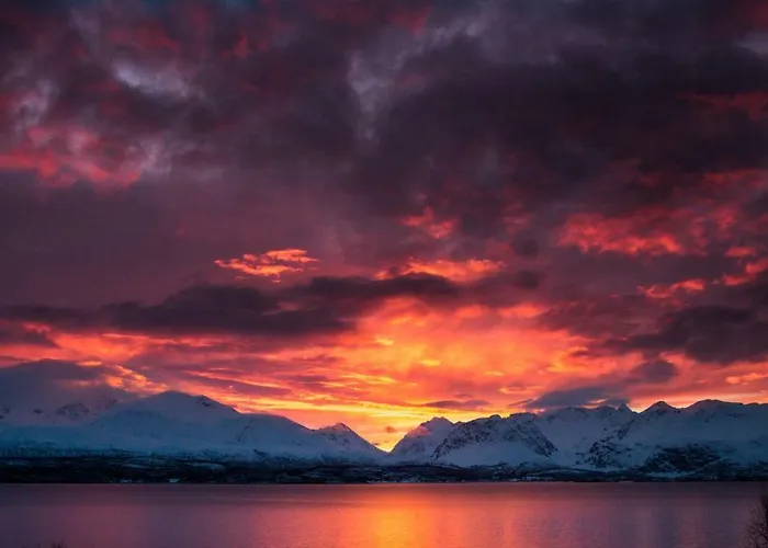 아파트 Lyngenfjord,odins Hus *