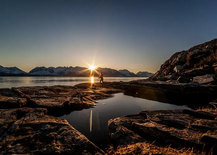 Lyngenfjord,odins Hus 아파트 *