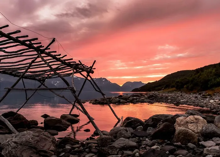 아파트 Lyngenfjord,odins Hus Olderdalen