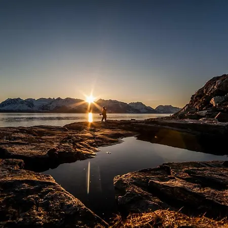 Lyngenfjord,odins Hus アパート *